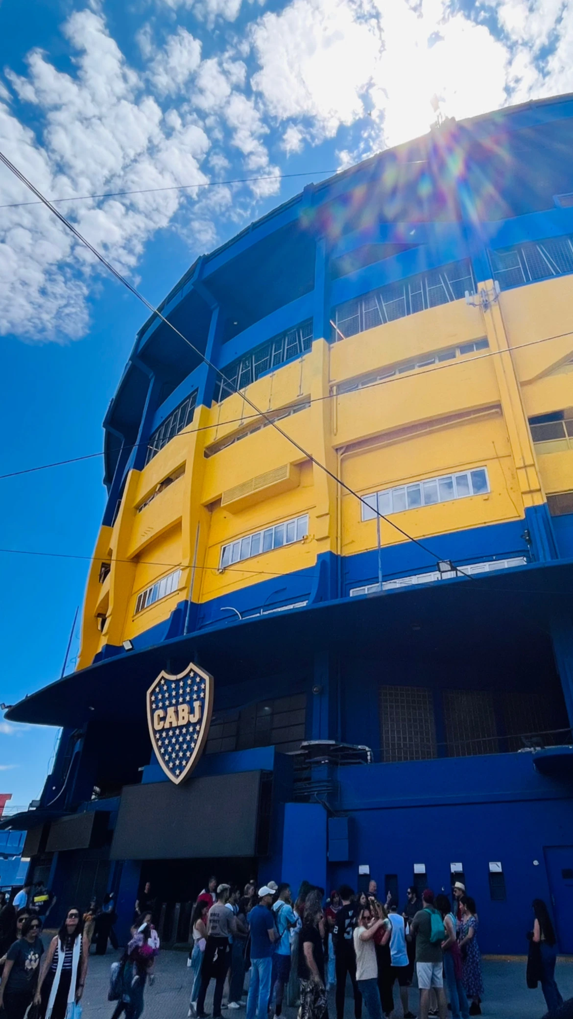 La Bombonera, em Buenos Aires