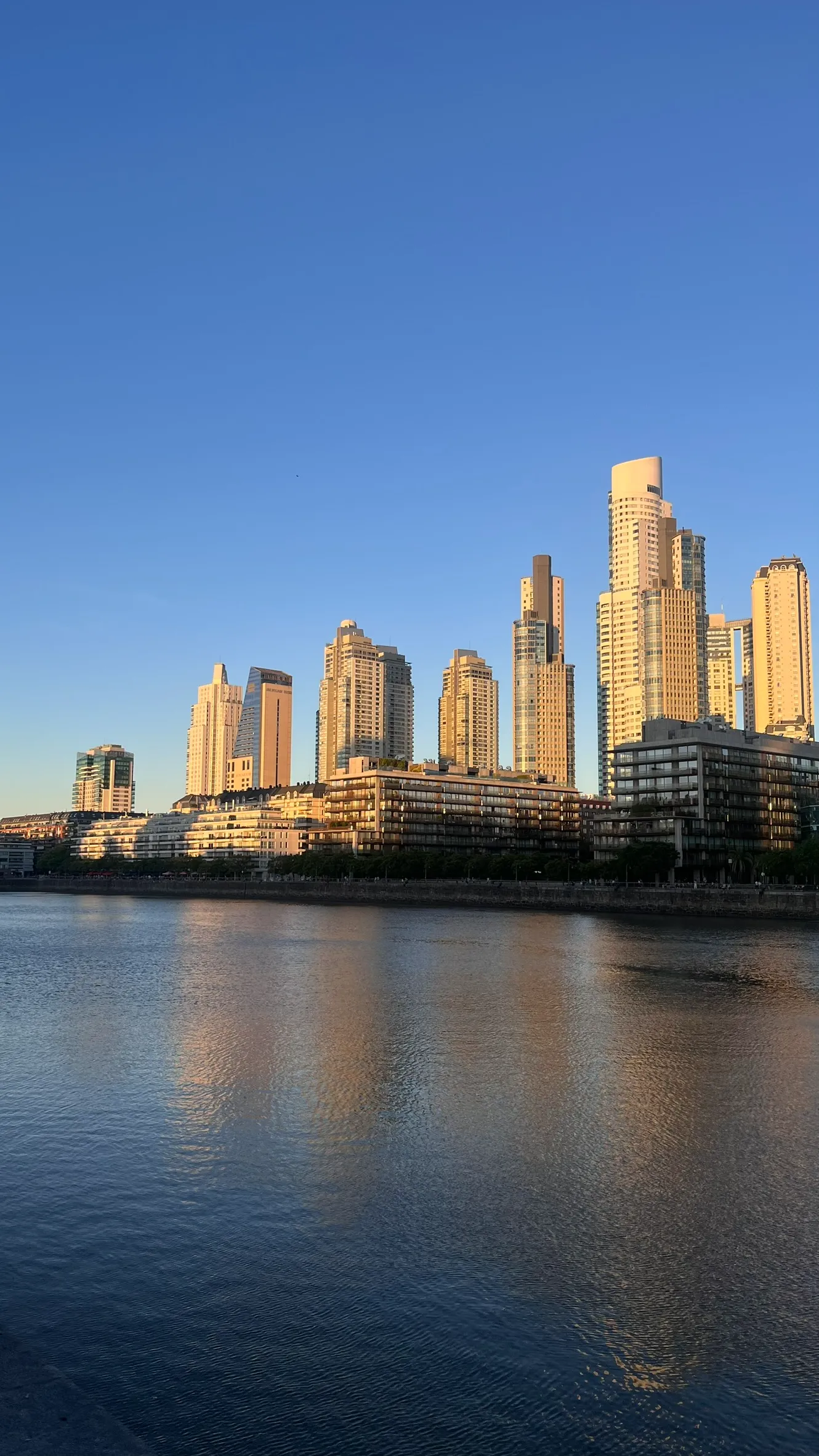 Vista de Puerto Madero, em Buenos Aires