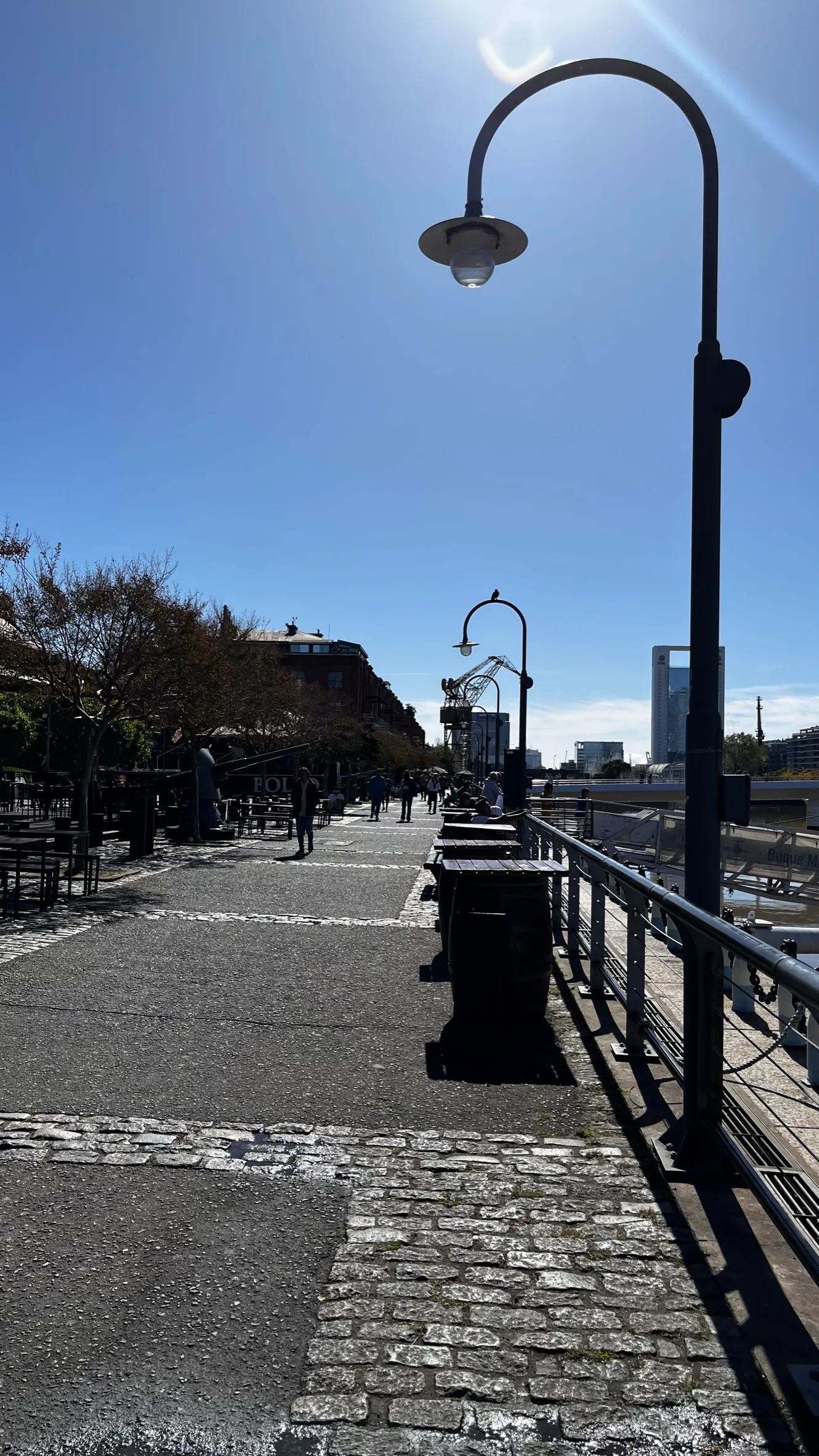 Vista de Puerto Madero, em Buenos Aires