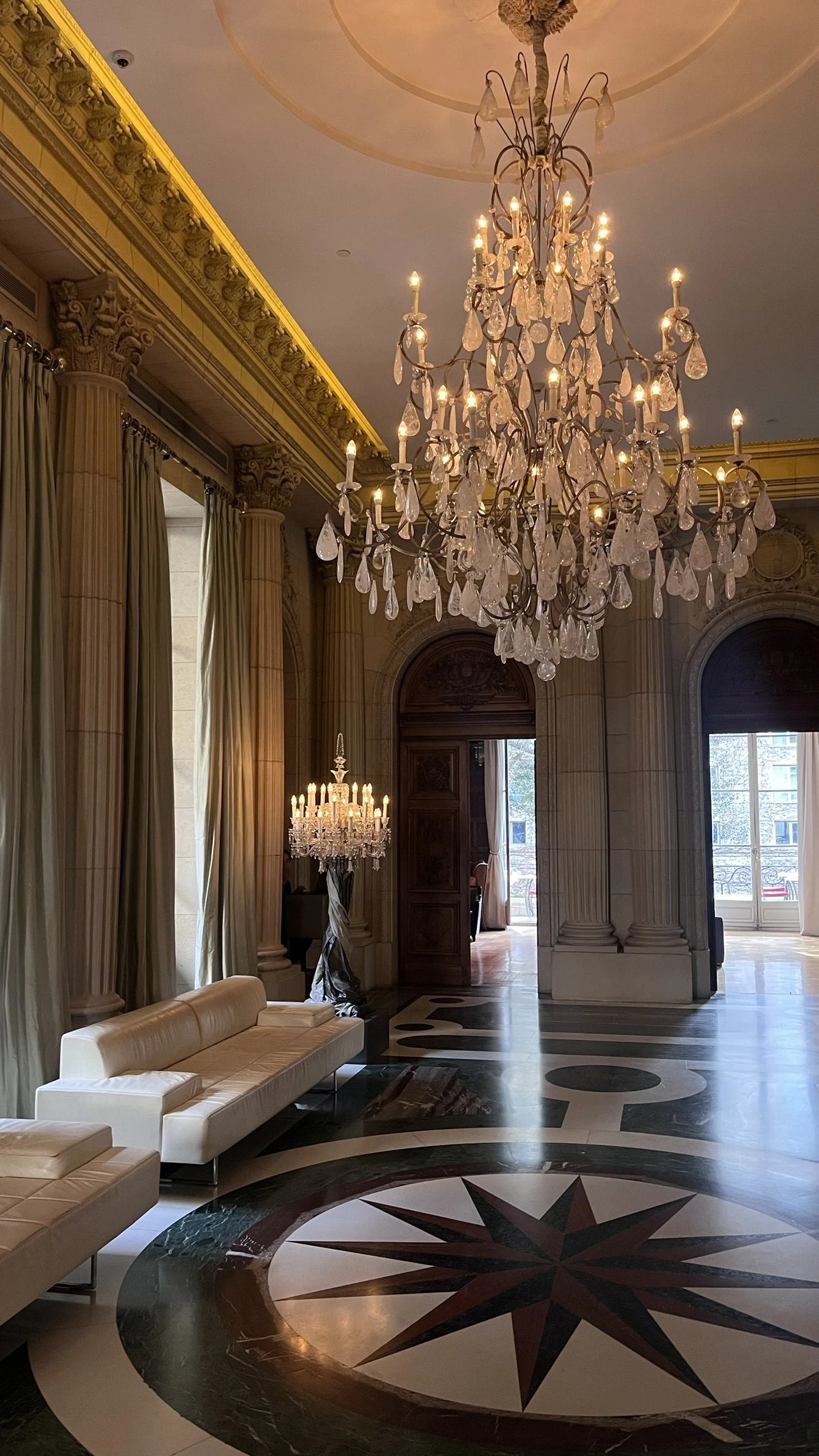 Um hotel, em Buenos Aires