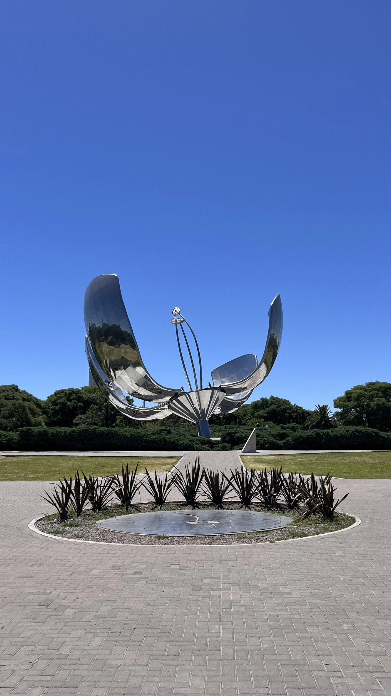 Floralis Generica, em Buenos Aires