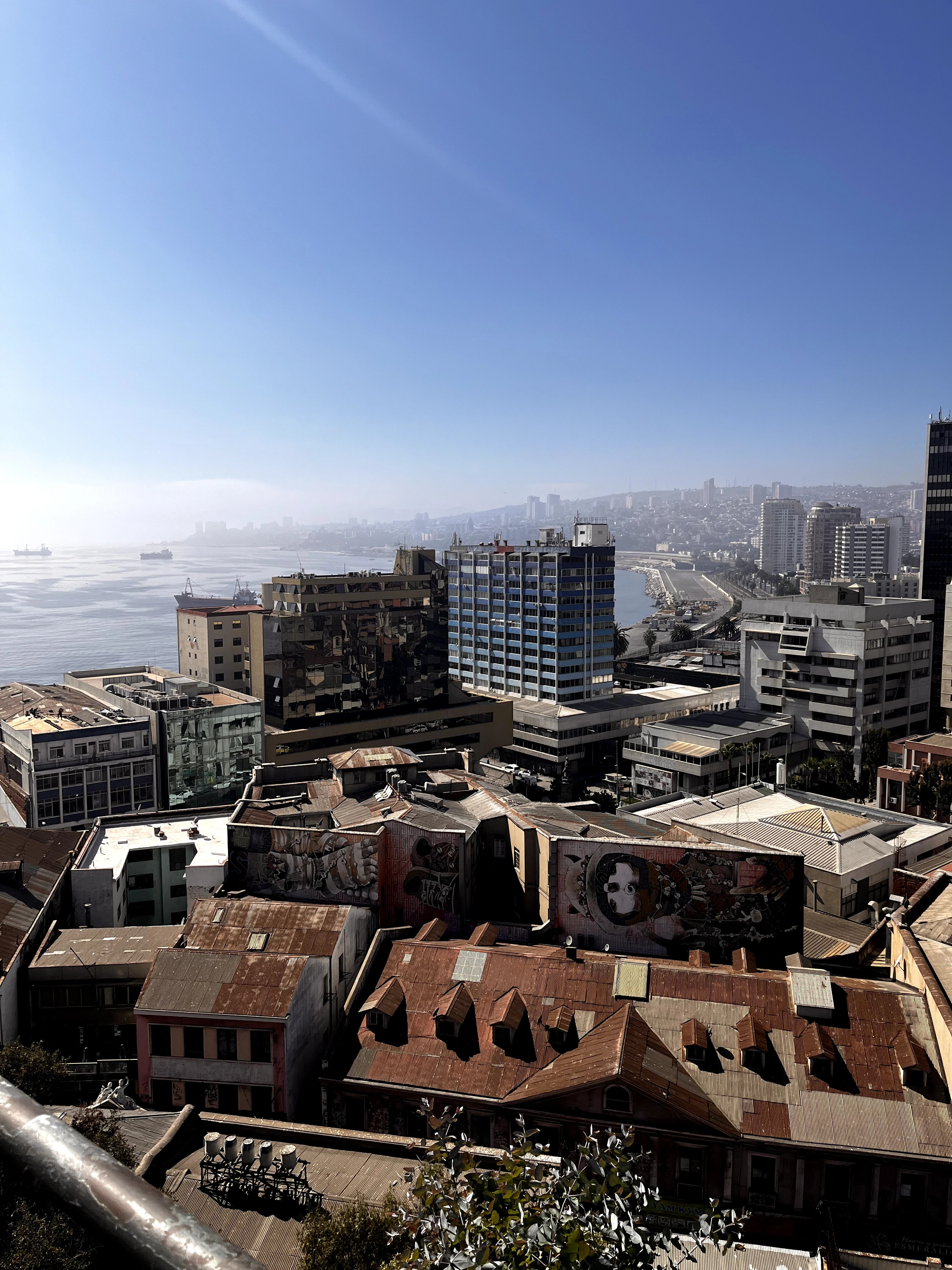 Vista Panorâmica de Valparaiso, Chile