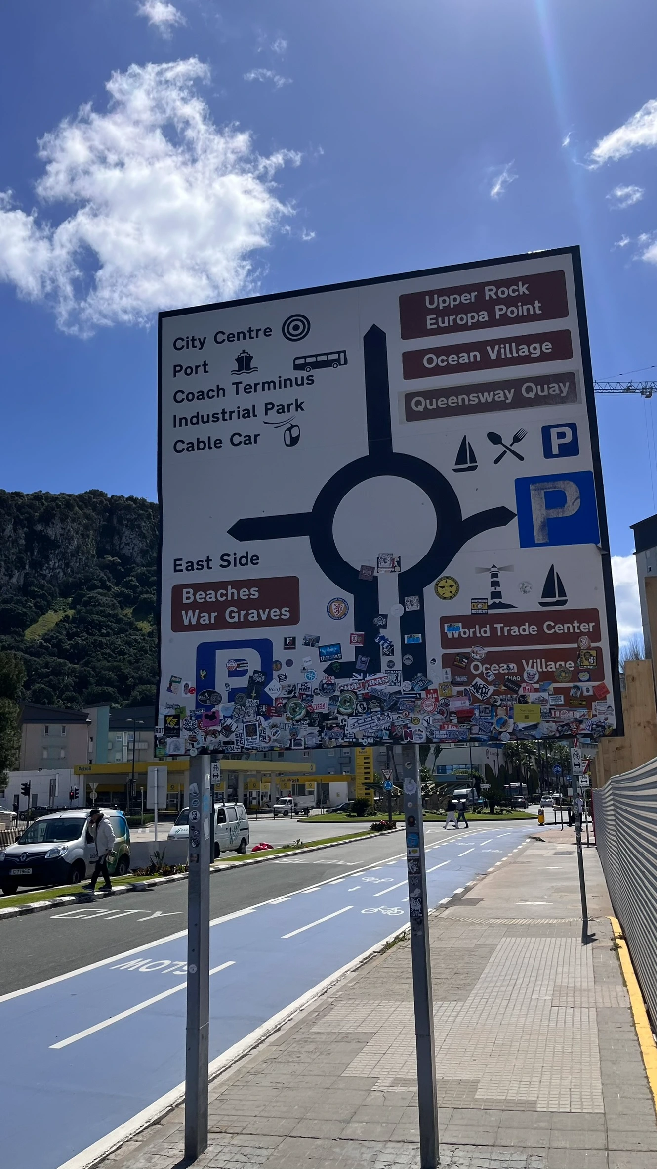 Platade Entrada em Gibraltar