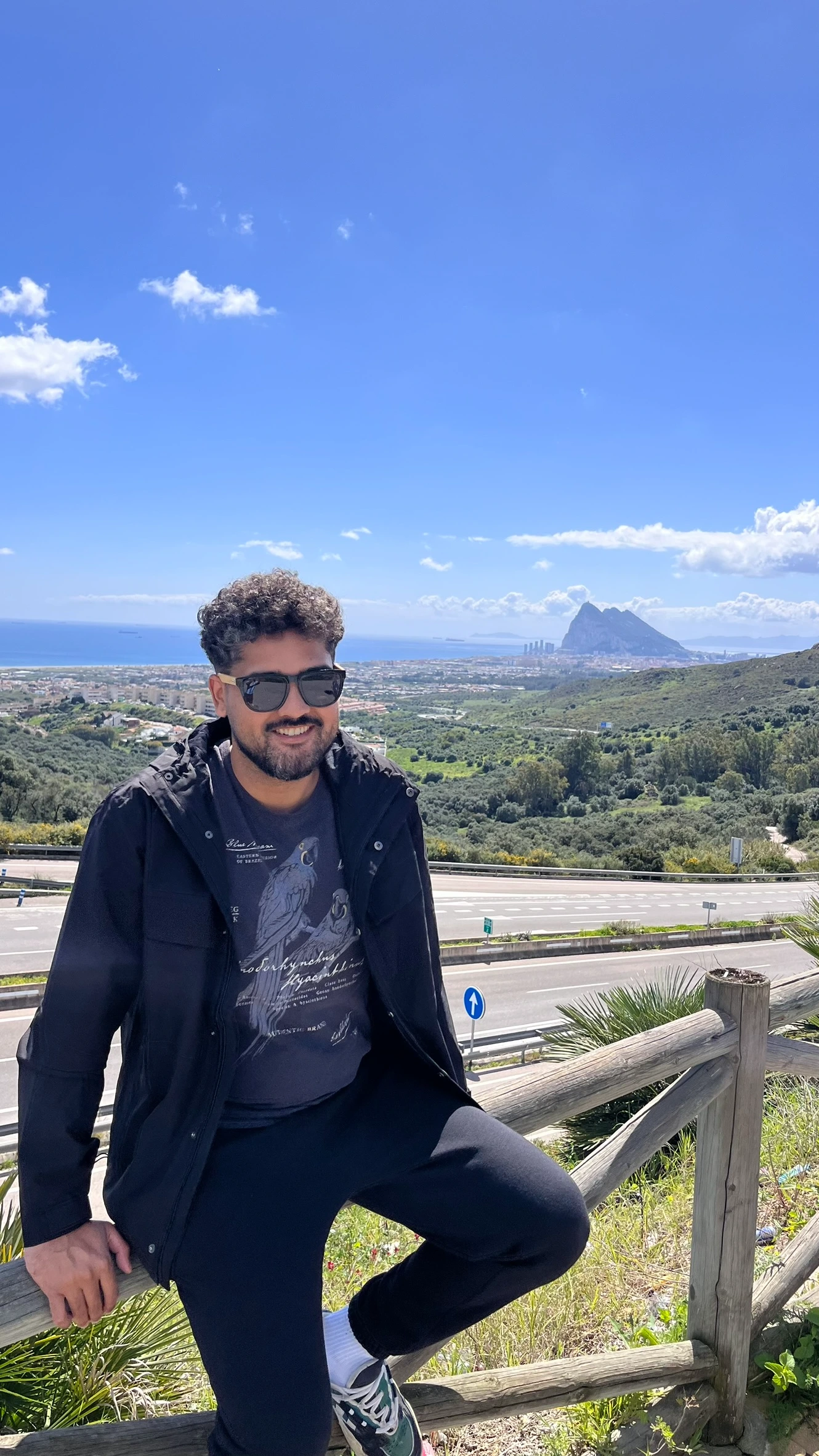 Mirande com vista para Gibraltar