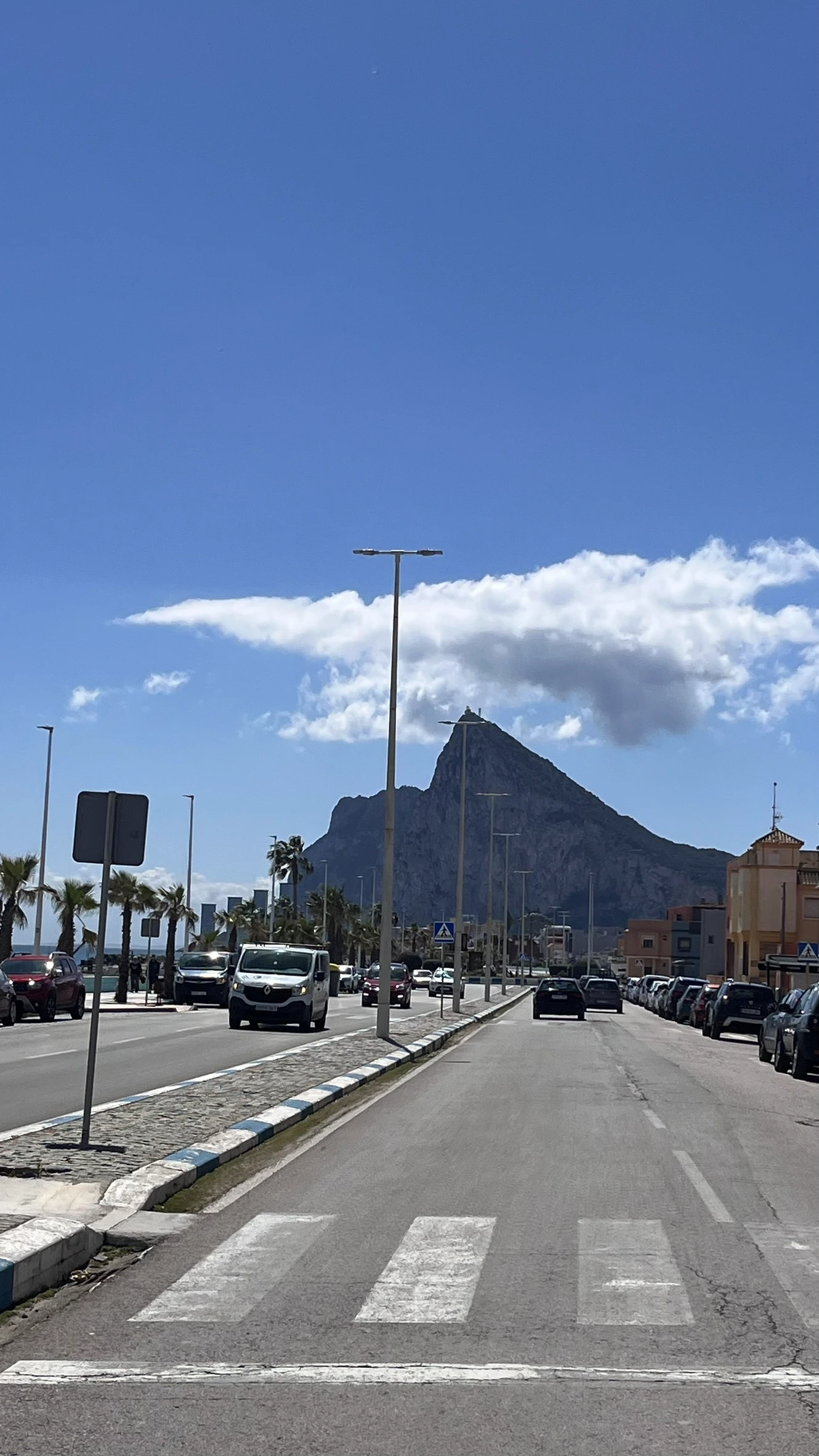 Chegando em Gibraltar