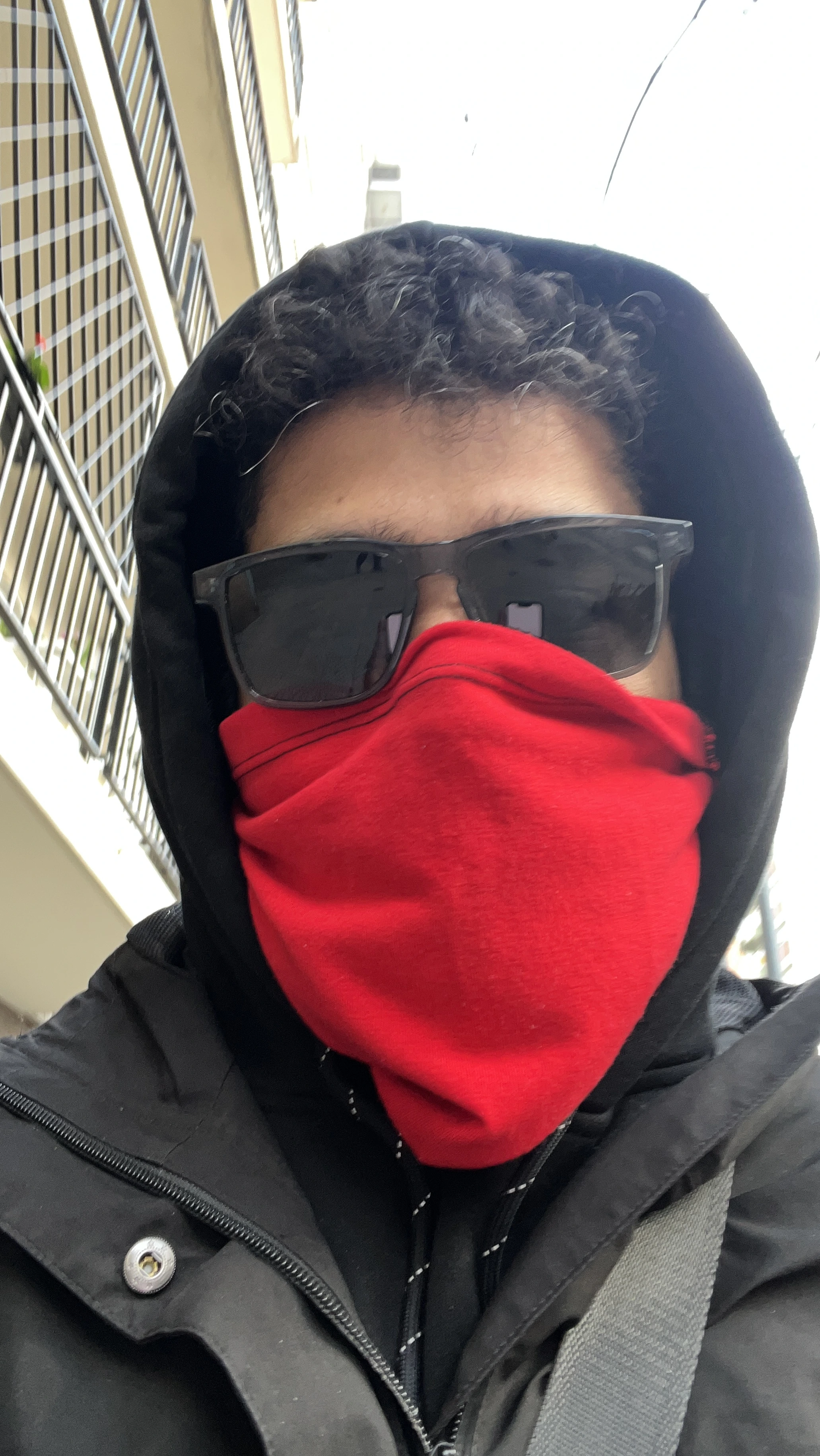 Eu na Rua com Frio